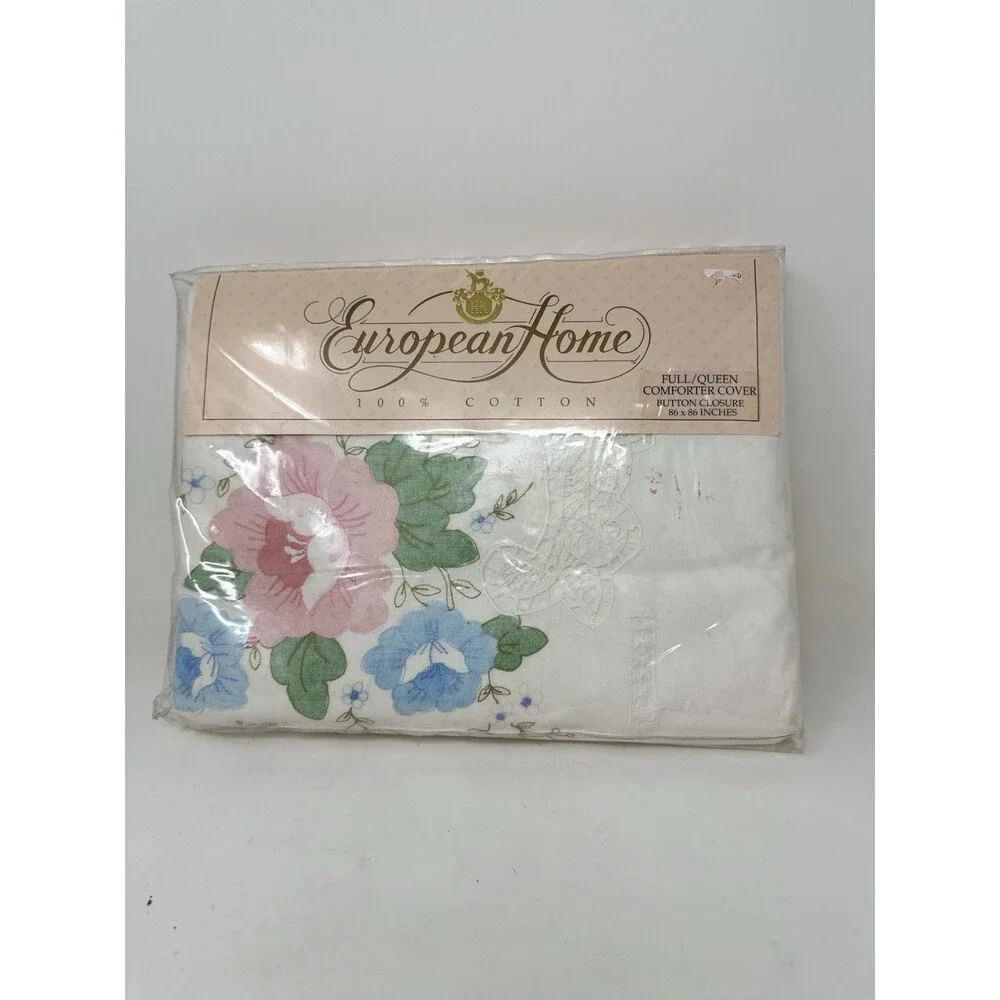 Victorian Rose Comfort Cover Cloth Set  NEW